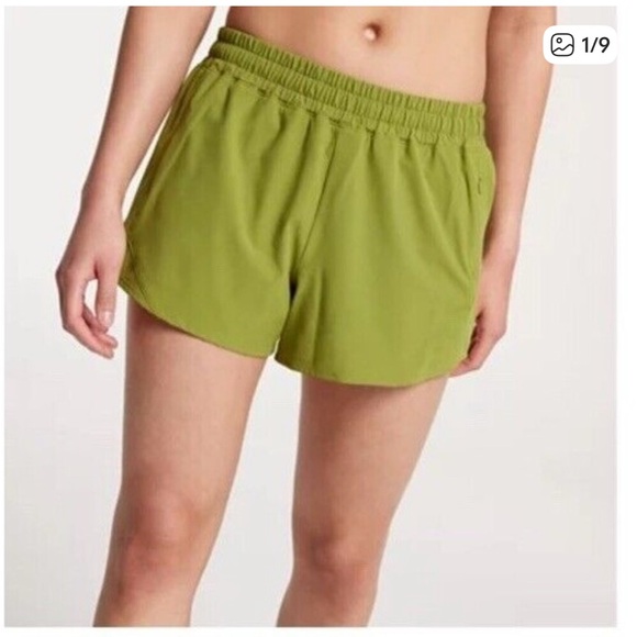 CALIA by Carrie Underwood Pants - Calia Mid Rise Infinity shorts Olive Green Athletic Shorts Relaxed 3” inseam XL